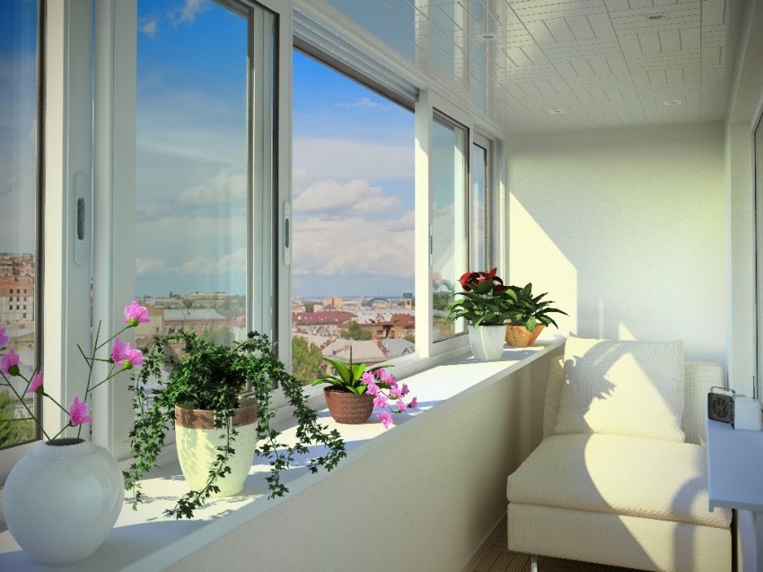 Алюминиевые окна для квартиры в Украине